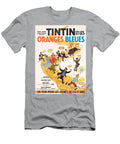 Tintin Es Les Oranges Bleues 1964 Original Movie Poster T-Shirt