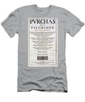 Title Page of Purchas His Pilgrimes By Samuel Purchas Published 1625 English School T-Shirt