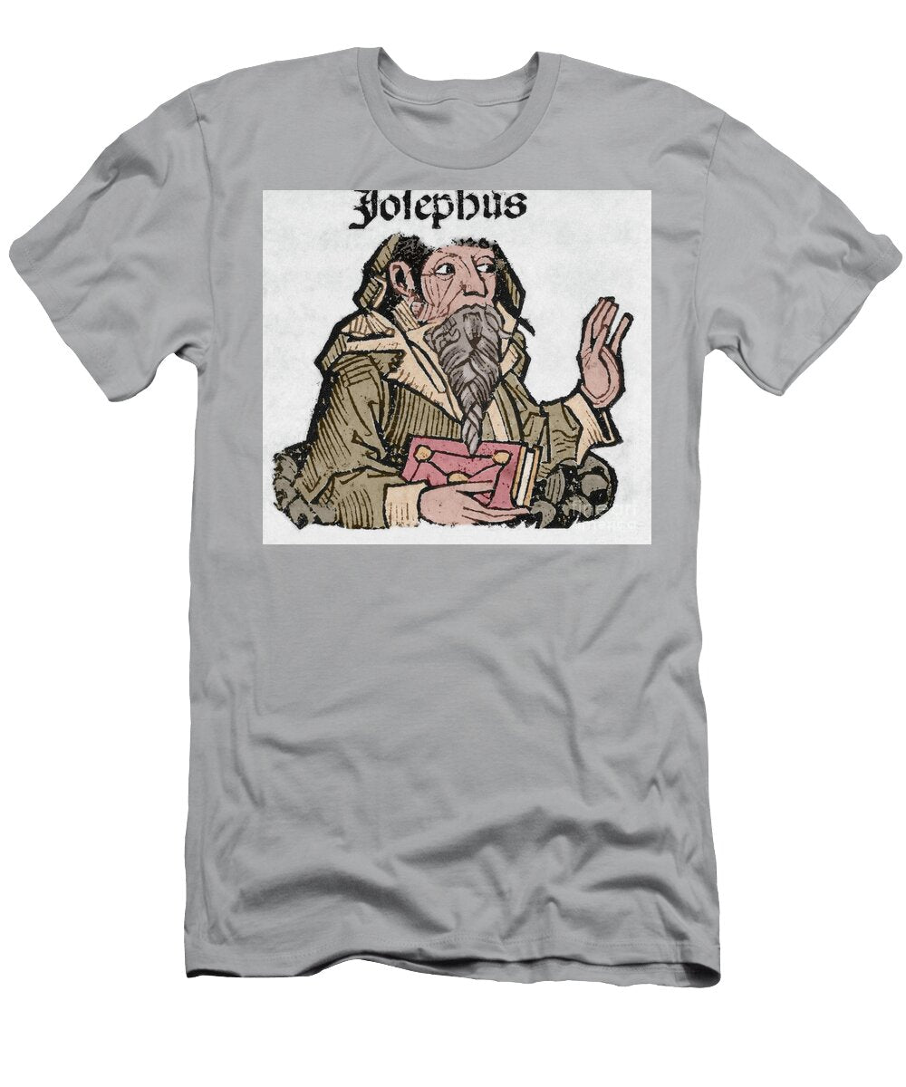 Titus Flavius Josephus First Century Romano Jewish Scholar Historian and Hagiographer 16th Century Color Unknown Artist T-Shirt