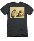 To Kvinder Klipper Far Studie Joakim Skovgaard Danish T-Shirt