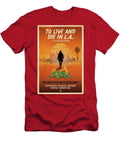To Live and Die in LA Minimal Movie Poster Retro Film Poster Vintage 1985 Sampadart Gallery T-Shirt