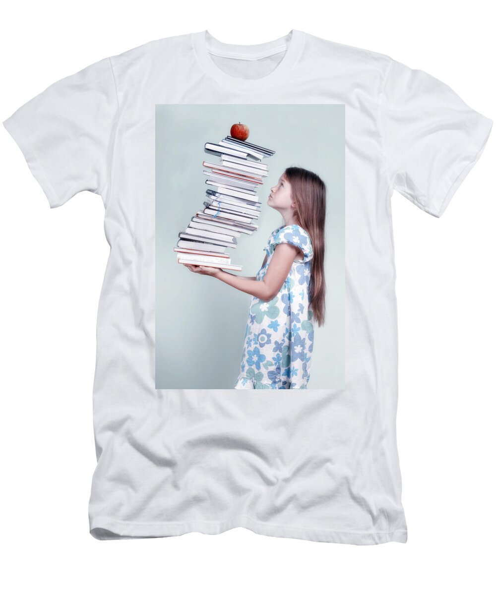 To Many Schoolbooks Joana Kruse T-Shirt
