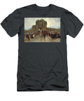 To the Front French Cavalry Leaving a Breton City on the Declaration of War 1888 89 Lady Butler T-Shirt