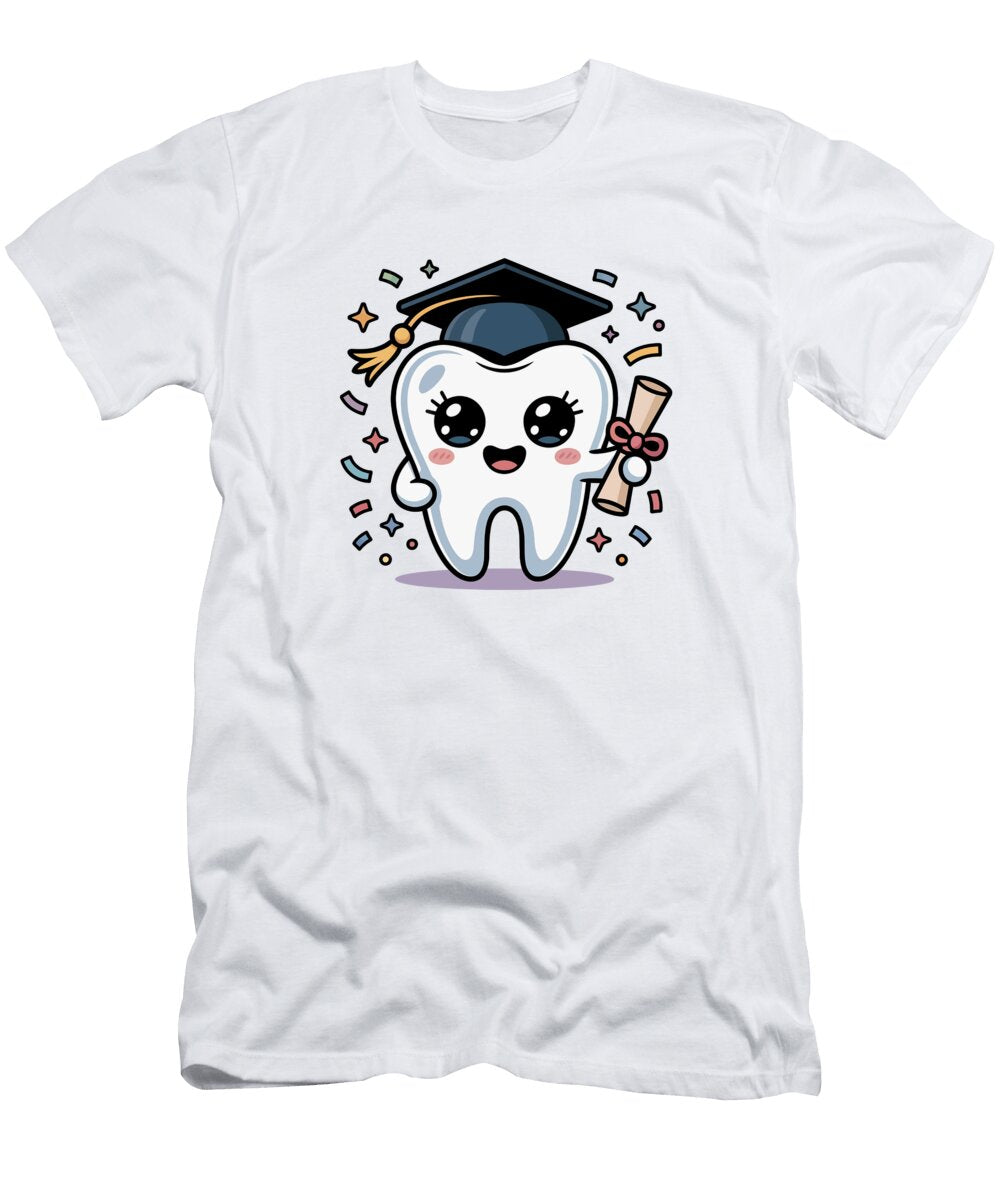 Tooth Graduation Celebration Joanna Redesiuk T-Shirt