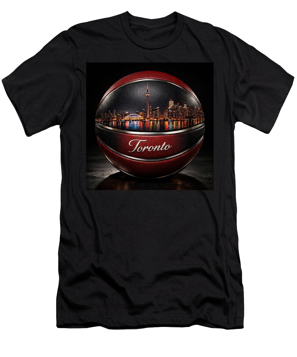 Toronto Skyline Luxury Basketball Max Freeman T-Shirt