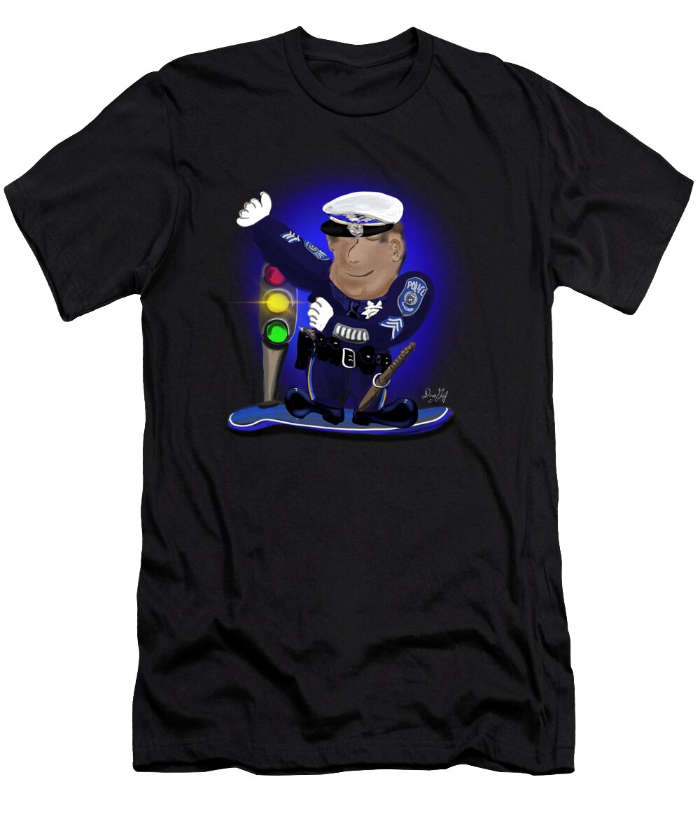 Traffic Cop Doug Gist T-Shirt