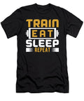 Train Eat Sleep Repeat Jacob Zelazny T-Shirt