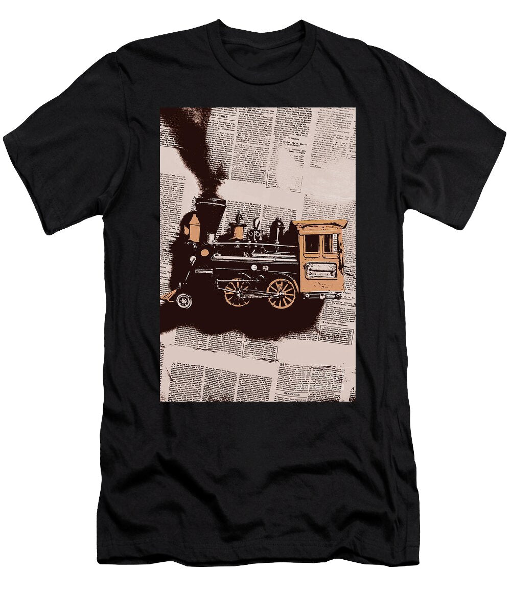 Train Line Jorgo Photography Wall Art Gallery T-Shirt