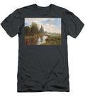 Tre Unge Damer Pa Sommerudflugt I Et Alandskab Carl Carlsen Danish T-Shirt
