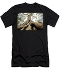 Tree Inside Ta Prohm Temple in Cambodia Rick Neves T-Shirt