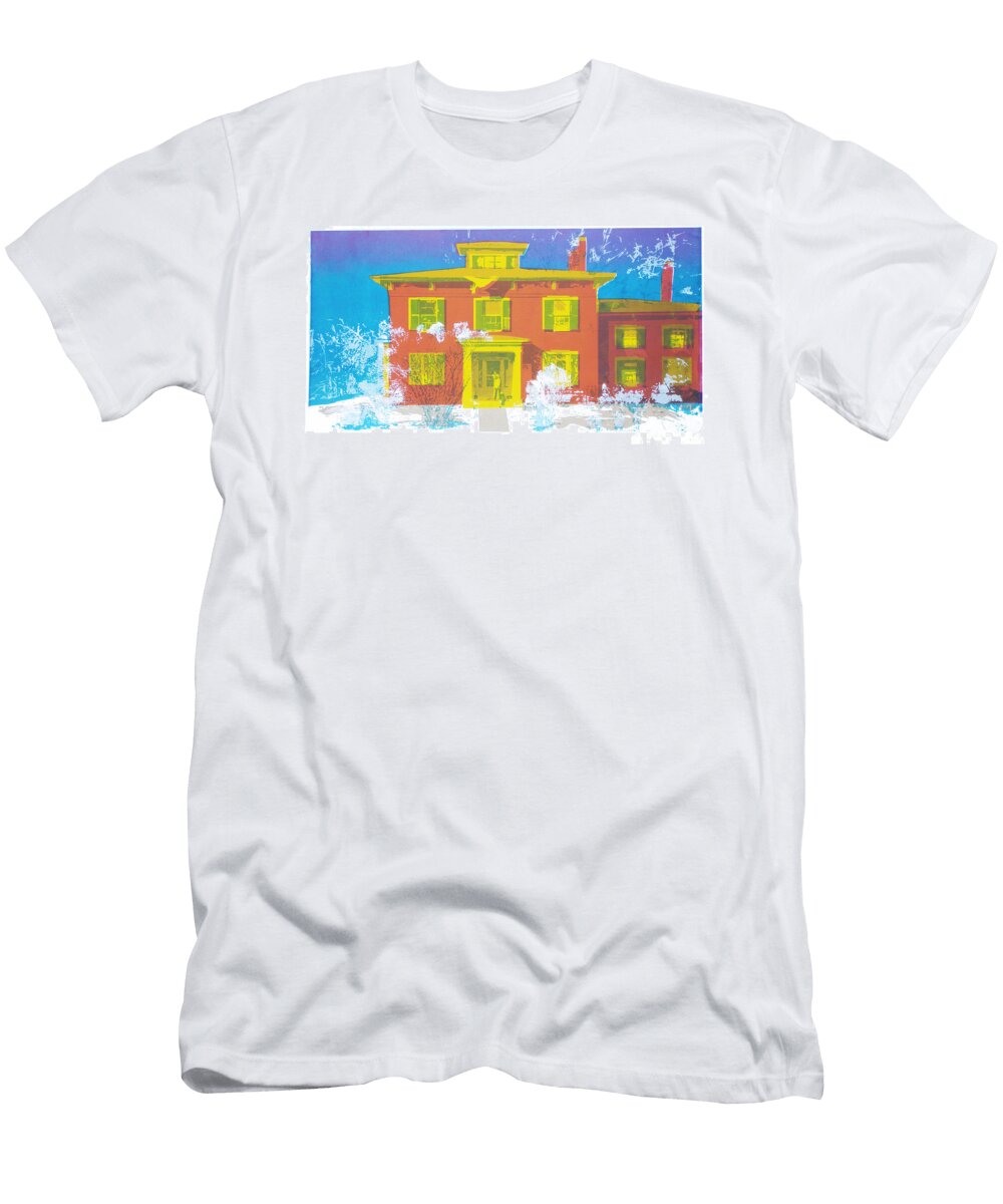 Tri Delta House in Winter Candace Lovely T-Shirt