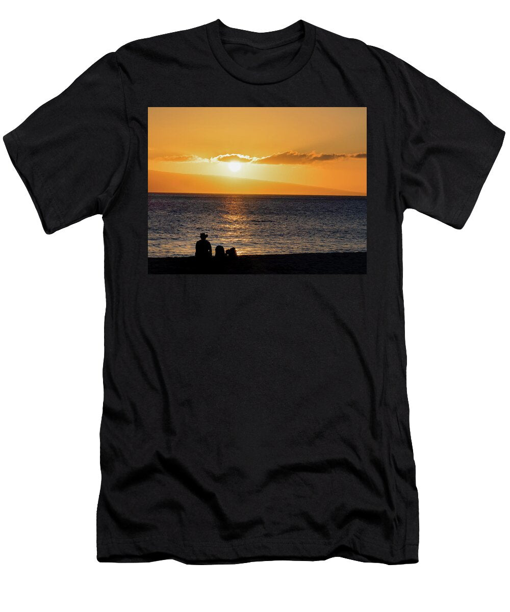 Tropical Sunset Susan Gutterman T-Shirt