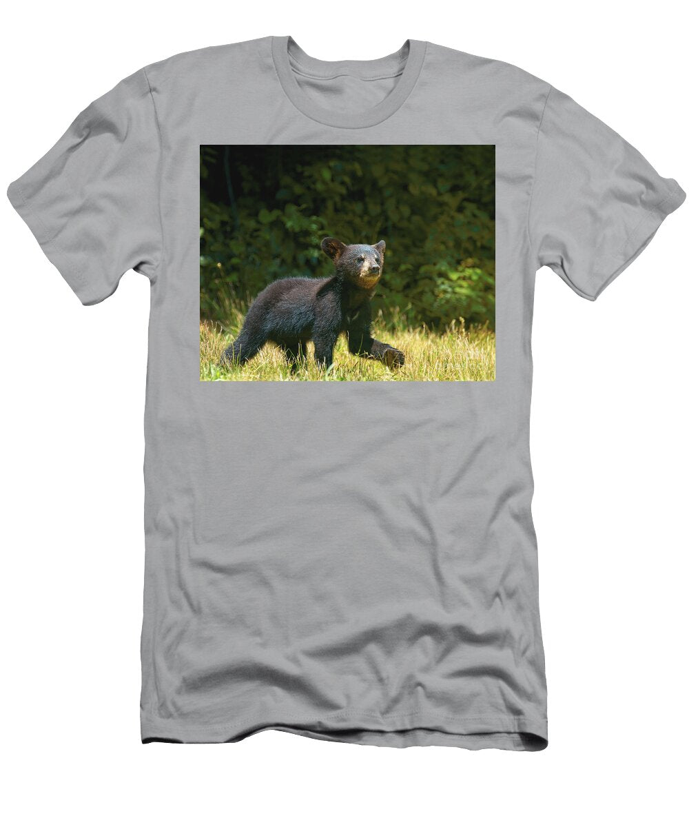 Trotting Cub Black Bear Timothy Flanigan T-Shirt