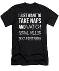 True Crime Thriller Serial Killer Tv Shows Gift Design Noirty Designs T-Shirt