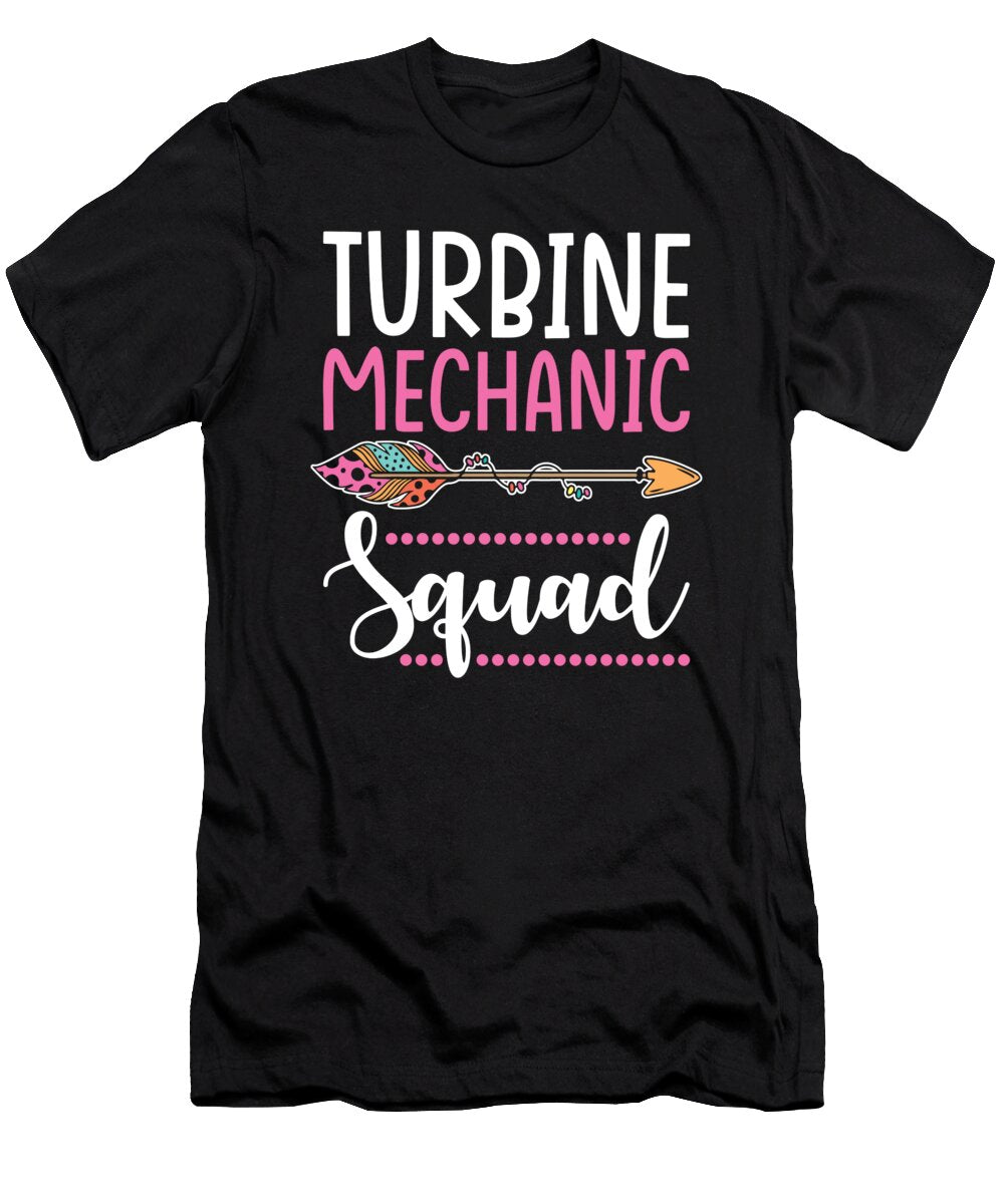 Turbine Mechanic Squad Women Manuel Schmucker T-Shirt