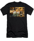 Turkey Tail Fungus and Oak Leaves Douglas Barnett T-Shirt