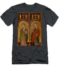 Two Female Saints German School T-Shirt