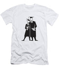 Two Graduates in Cap and Gown Csa Images T-Shirt