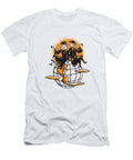 Two Graduates Sitting on Top of the World Csa Images T-Shirt