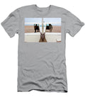 Two Men Climb Into a Small Plane Which Jen Judge T-Shirt