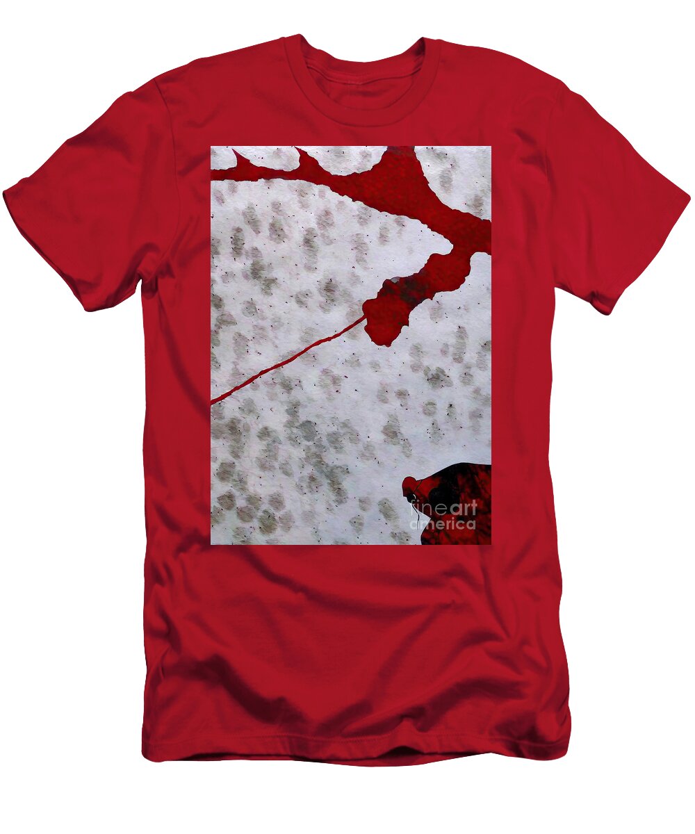 Two Way But Not Complete Painting Acrylic Paper Art Deco New I N Akkash T-Shirt