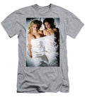 Two Women Lying in Bed Next to Each Other Jt Photodesign T-Shirt