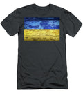 Ukraine Flag Delphimages Photo Creations T-Shirt