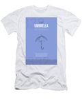 Umbrella Jay Z Ft Rihanna Minimalist Song Lyrics Greatest Hits of All Time 332 Design Turnpike T-Shirt