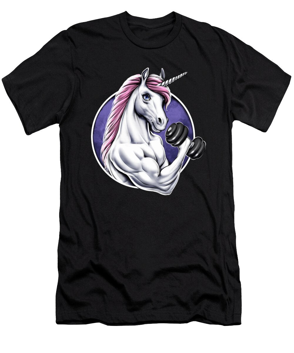 Unicorn Gym Fitness Workout Nikolay Todorov T-Shirt