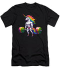 Unicorn Weightlifting Workout Gym Fitness Deadlift Job T-Shirt