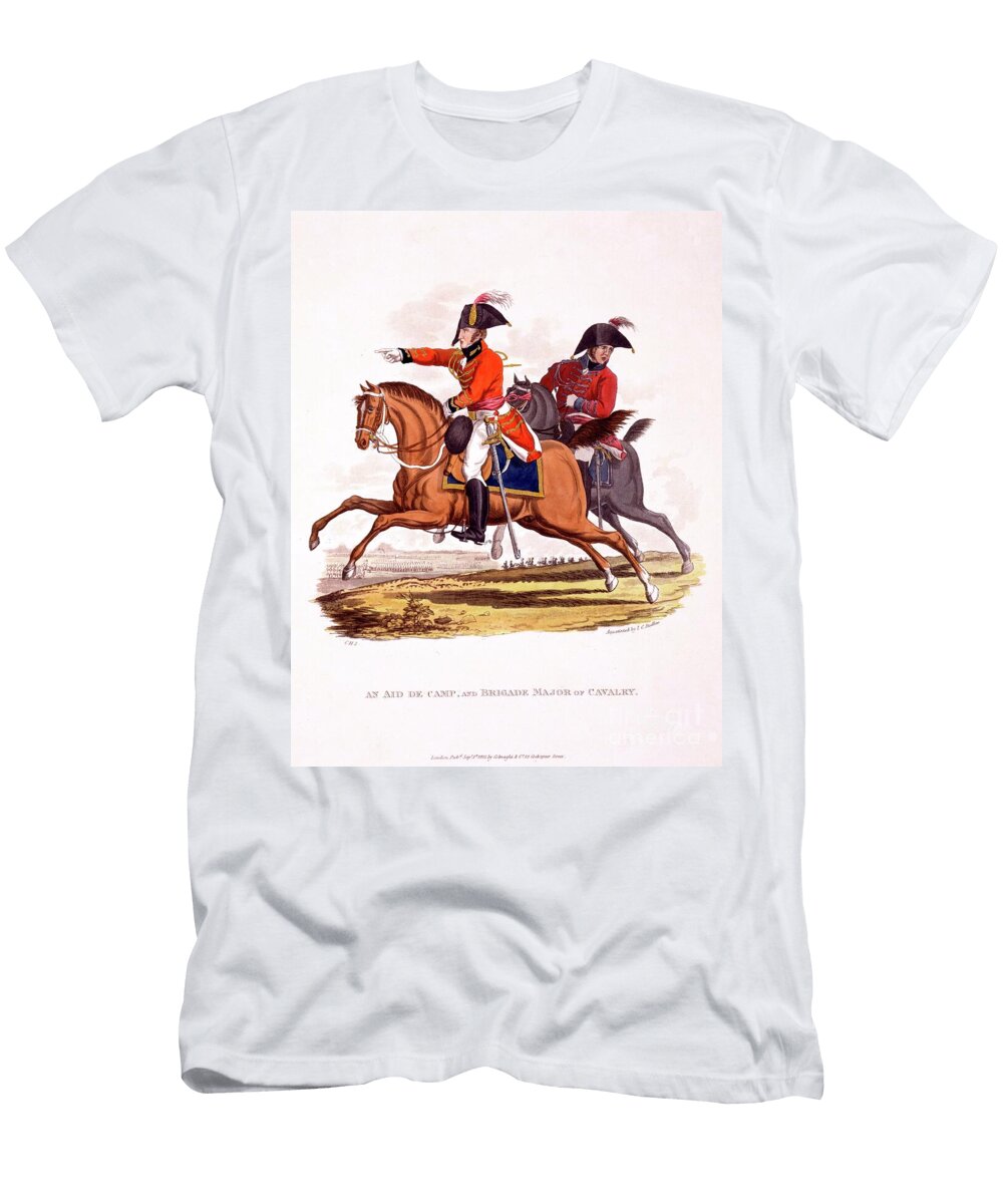 Uniforms of an Aide De Camp and of a Brigade Major of Cavalry 1812 Charles Hamilton Smith T-Shirt