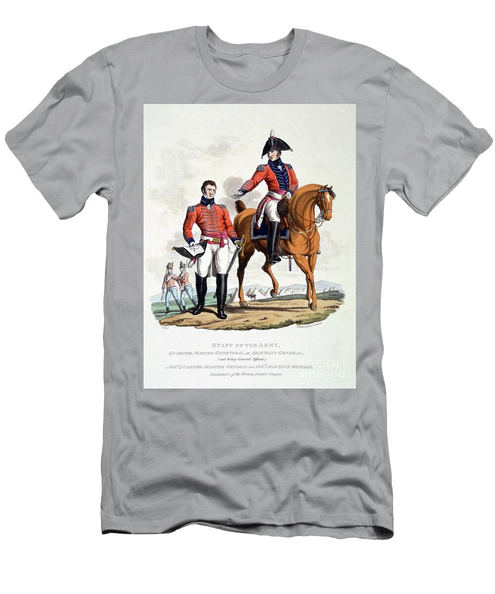 Uniforms of Soldiers of the Royal Staff Corps 1813 Charles Hamilton Smith T-Shirt
