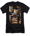 University Survival Cat in Graduation Gown Matthias Hauser T-Shirt