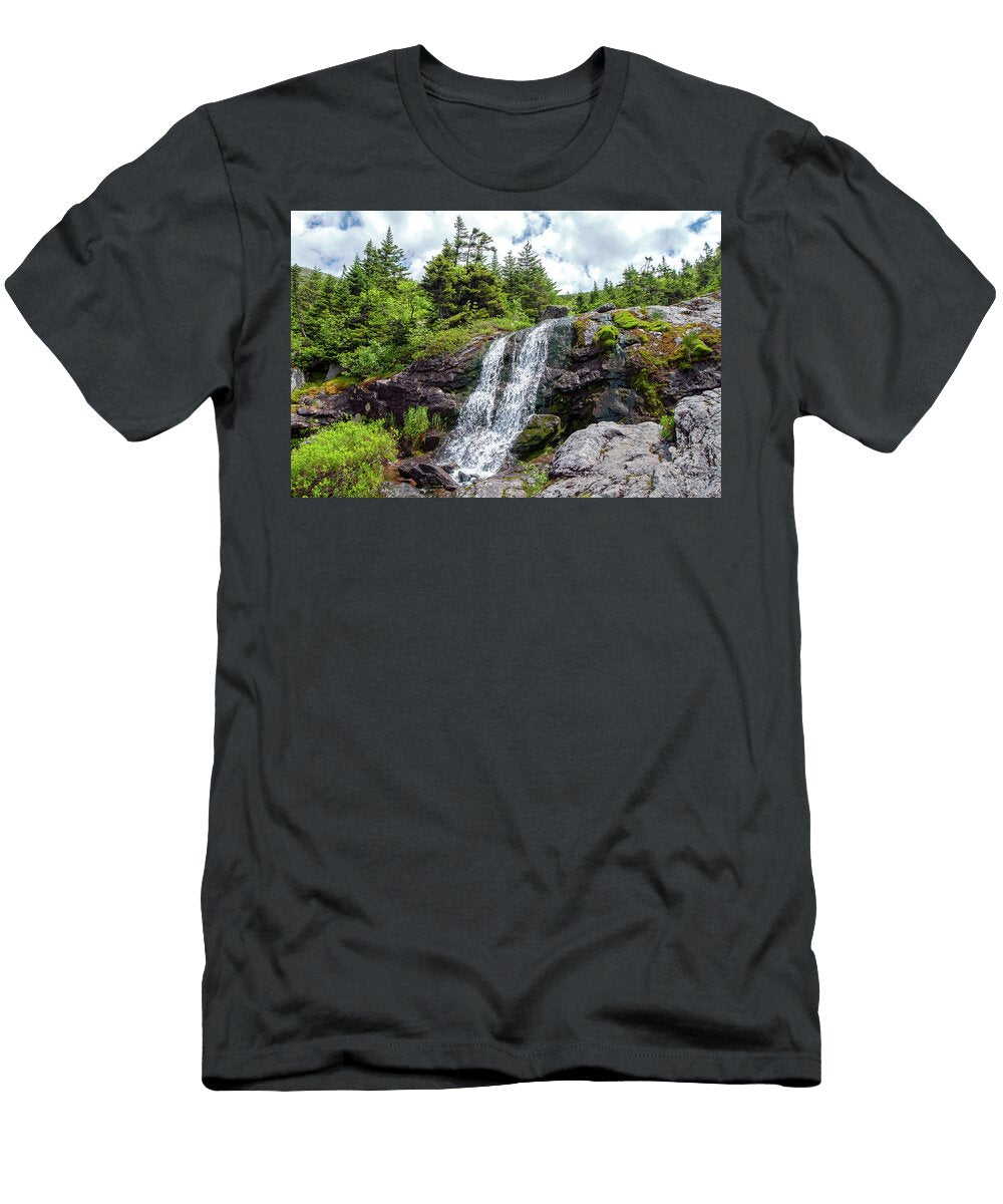 Upper Waterfall Ammonoosuc Ravine Trail Christopher Mazza T-Shirt