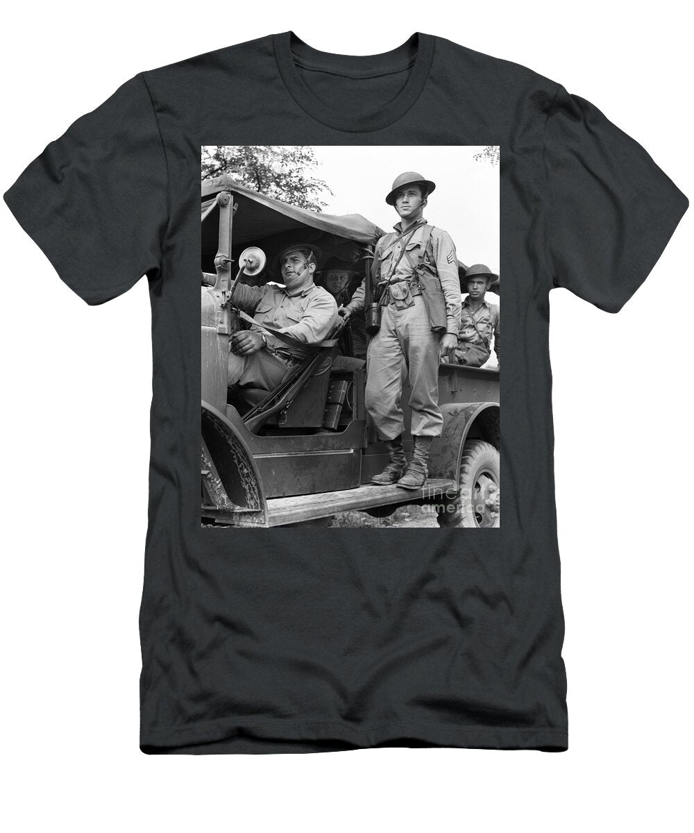 US Army Soldiers Military Truck H Armstrong Robertsclassicstock T-Shirt