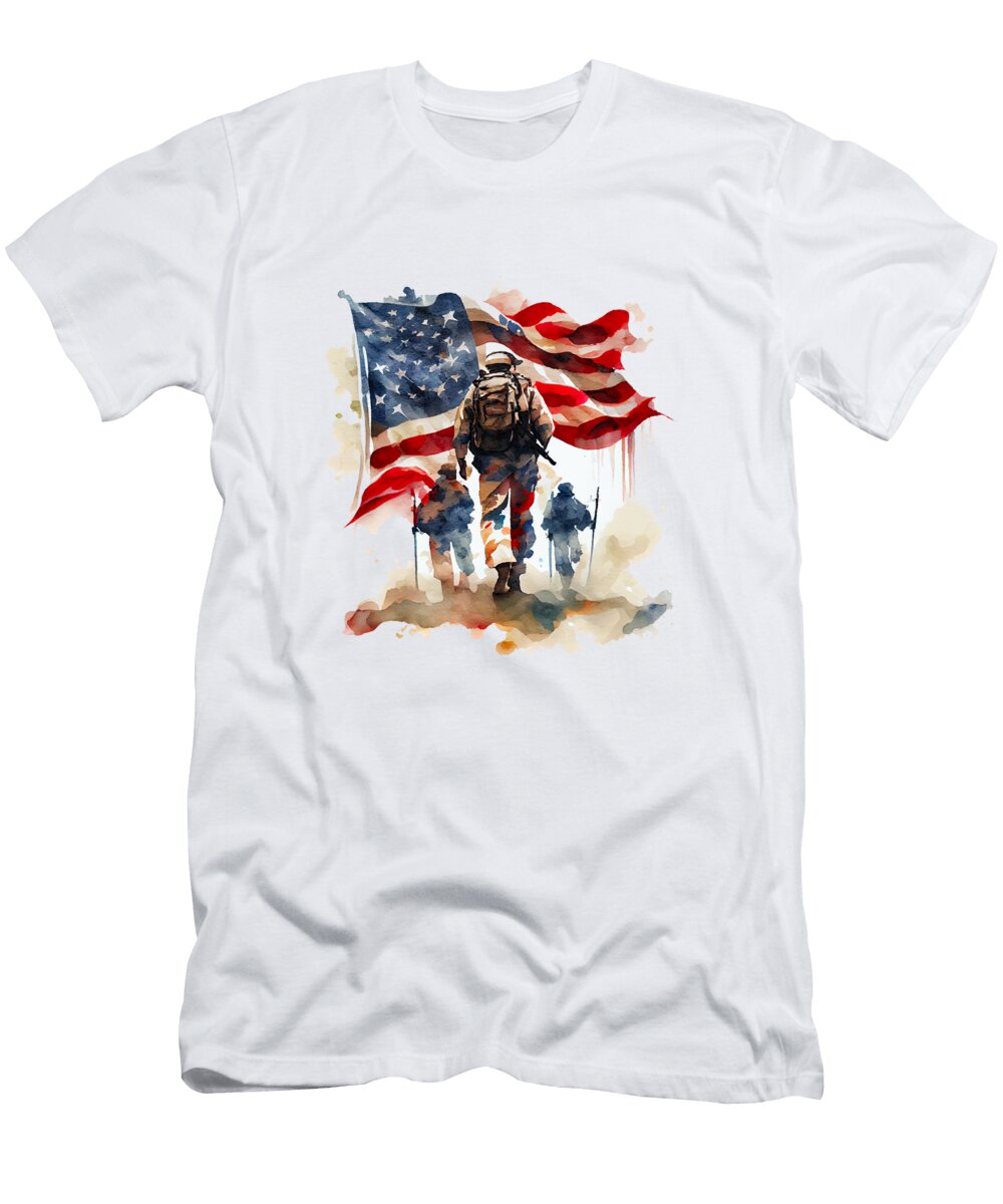 US Veteran 1 Sambel Pedes T-Shirt