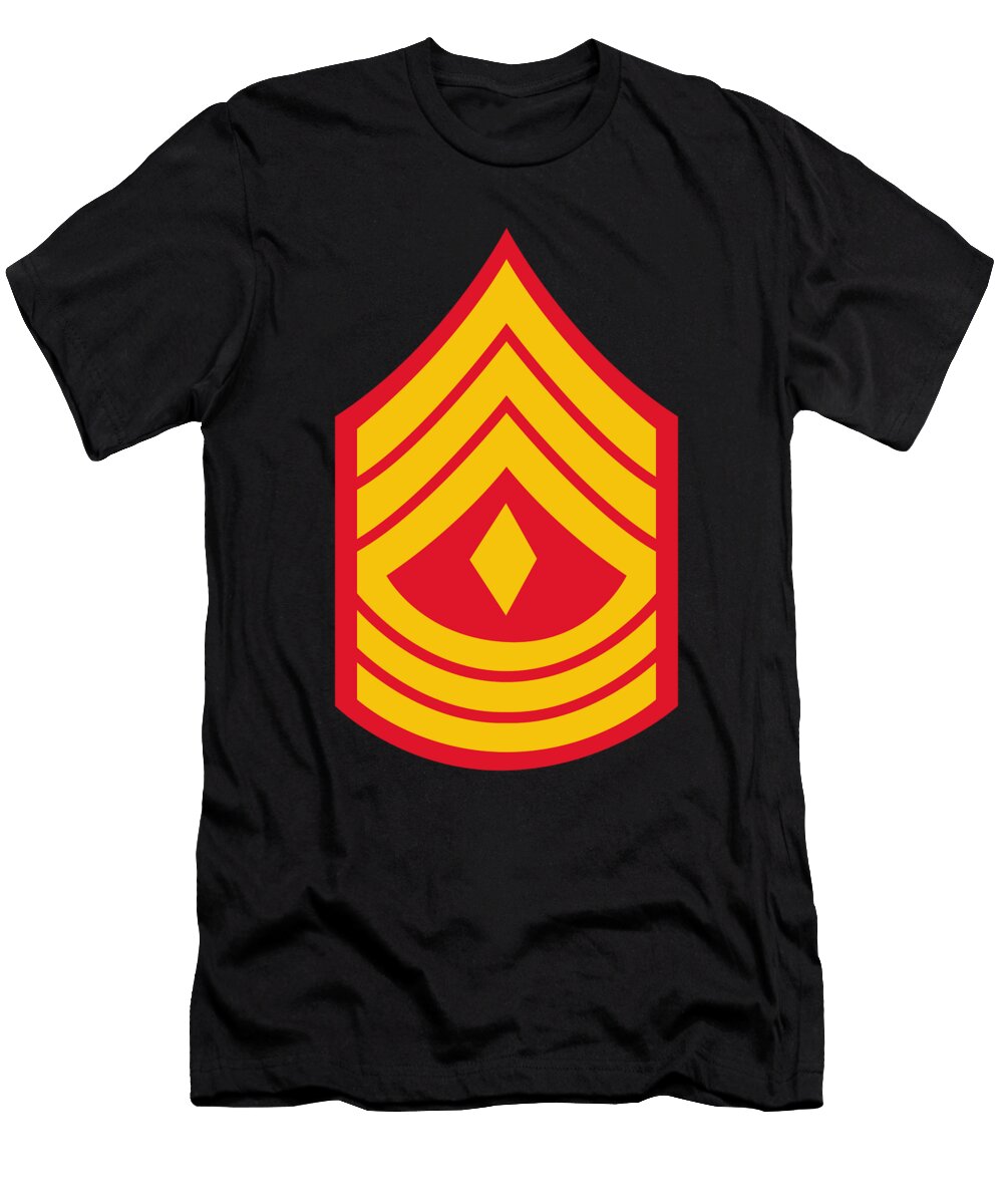 Usmc First Sergeant Wo Txt X 300 Tom Adkins T-Shirt