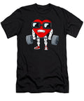 Valentines Day Heart Weightlifting Funny Deadlift Fitness 1 T-Shirt