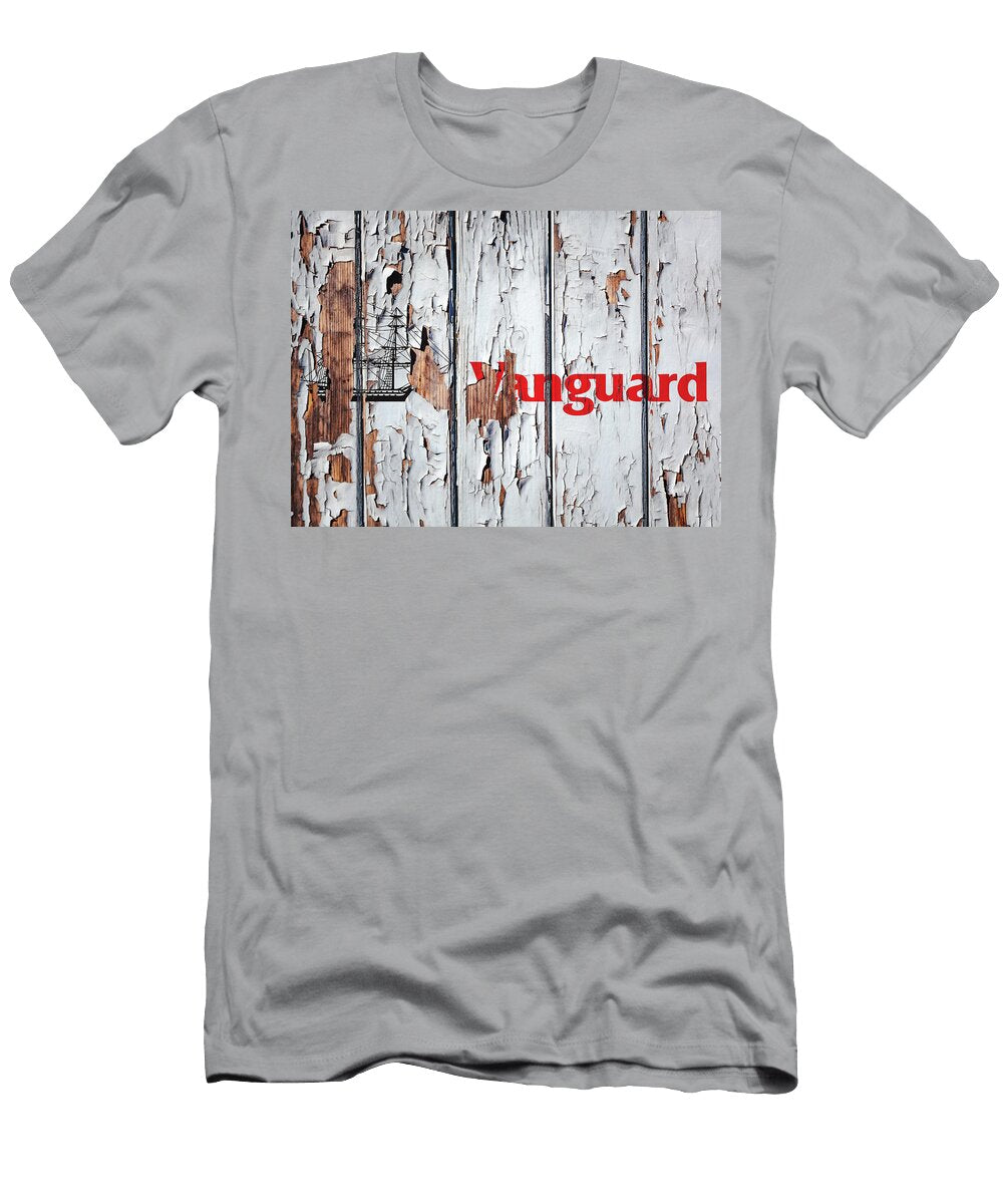 Vanguard Vintage Logo on Peeling Paint Design Turnpike T-Shirt