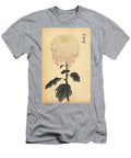 Variegated White and Pink Chrysanthemum Keika Hasegawa T-Shirt