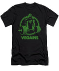 Vegains Cute Weighlifting Bodybuilding Fitness Gift Idea Jan Deelmann T-Shirt