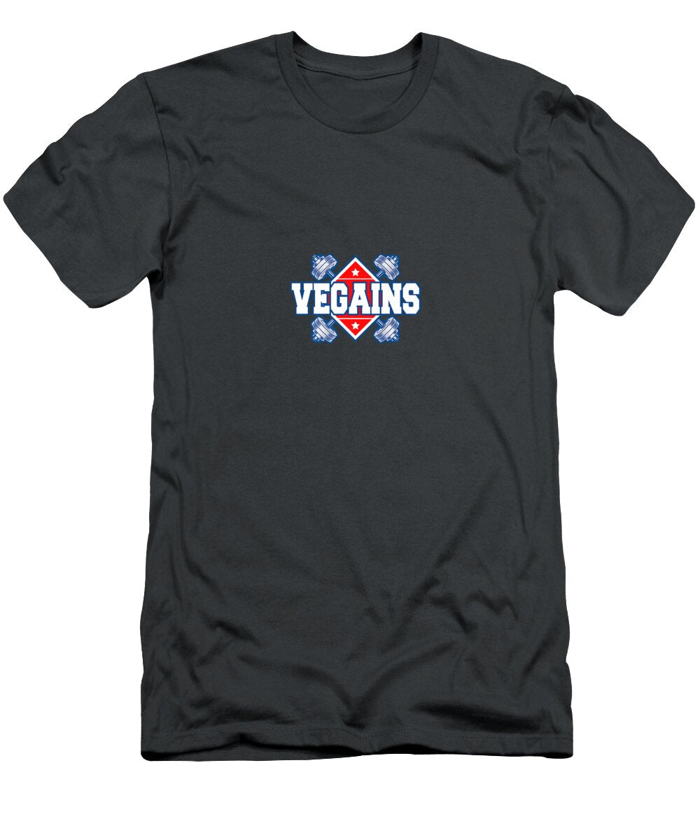Vegan Bodybuilding Vegetables Avocado and Vegetarian Noor5avarr T-Shirt
