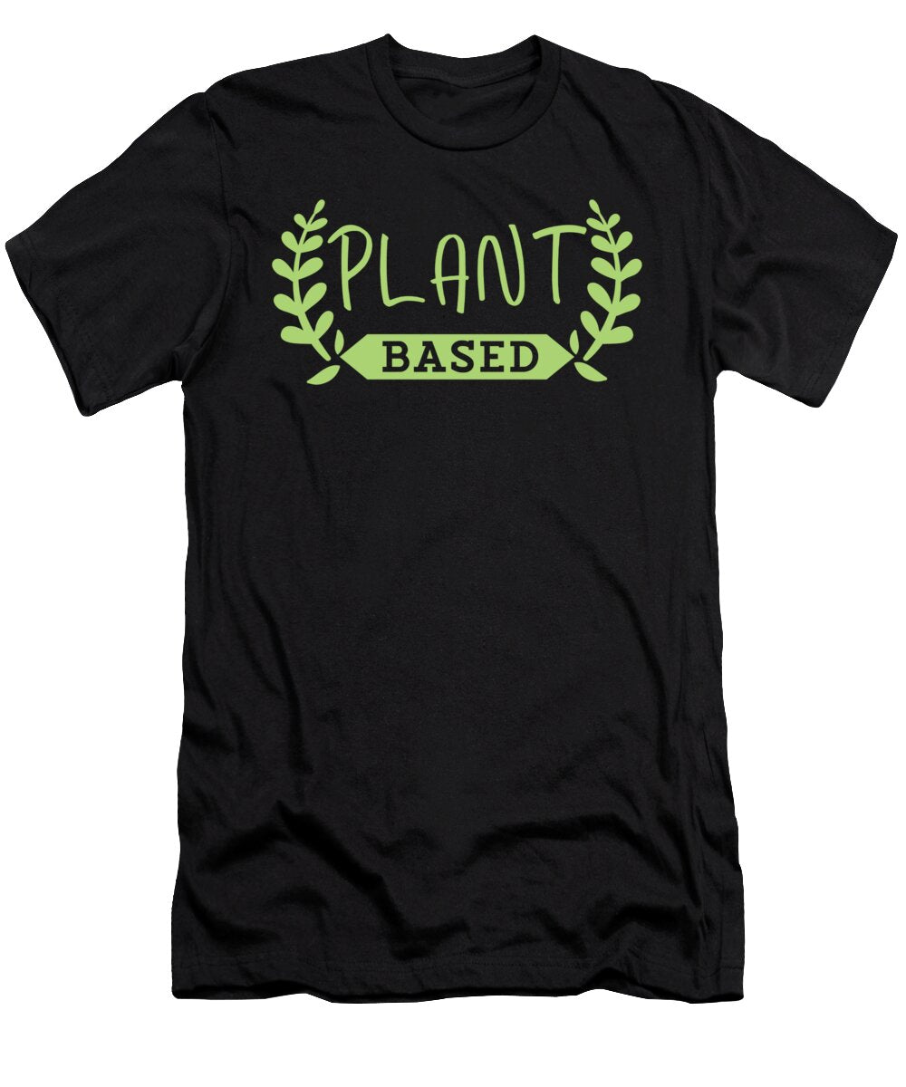 Vegan Plant Based Bodybuilder Weightlifter Athlete Veganism Lifestyle Thomas Larch T-Shirt