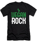 Vegan Rock Vegetarian Veganism Wellness Healthy Food Foodie Gifts Thomas Larch T-Shirt
