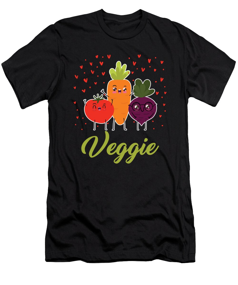 Veganism Vegetarian Foodie Health Fitness Gifts Vegan Veggies Thomas Larch T-Shirt