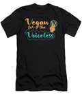 Vegetarian Animal Rights Animal Lover Vegan for the Voiceless Thomas Larch T-Shirt