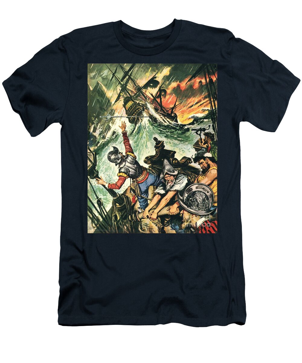 Vengeance on the High Seas James Edwin Mcconnell T-Shirt