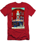 Verdun Landmarks Pierrette Patates Resto Cafe Deli Hot Dog Joint Historic Marquees Montreal Scene Carole Spandau T-Shirt