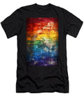 Vertical Rainbow Flag Delphimages Photo Creations T-Shirt