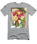 Vibrant Floral Robin Frazier T-Shirt